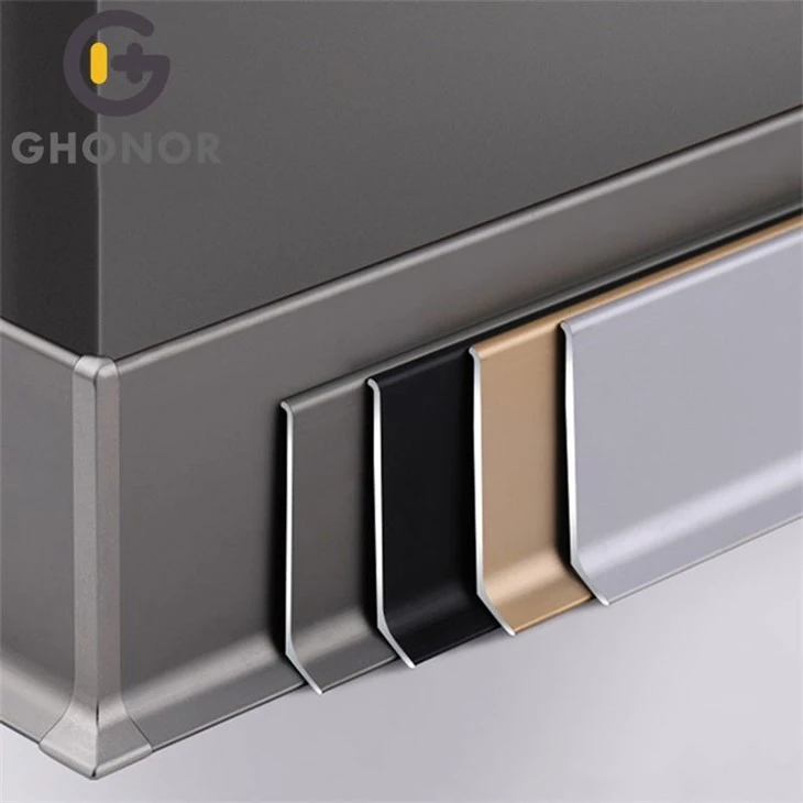 aluminium skirting tile trim
