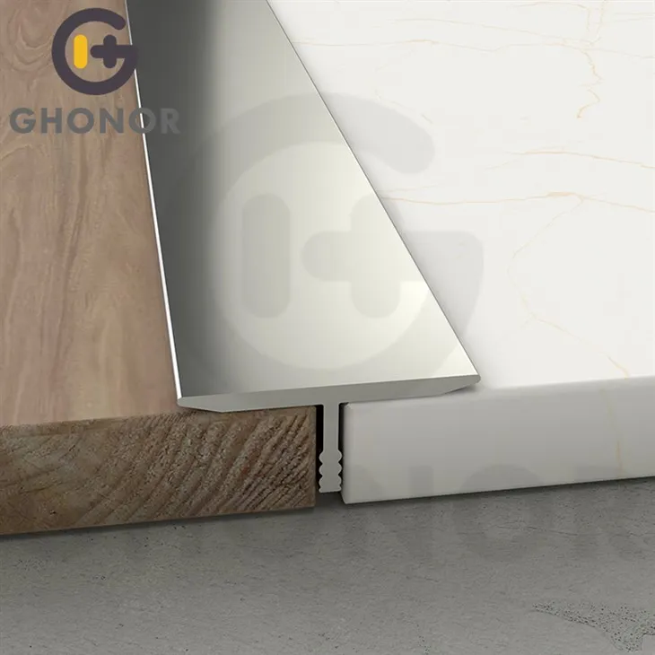 Garniture en T en aluminium